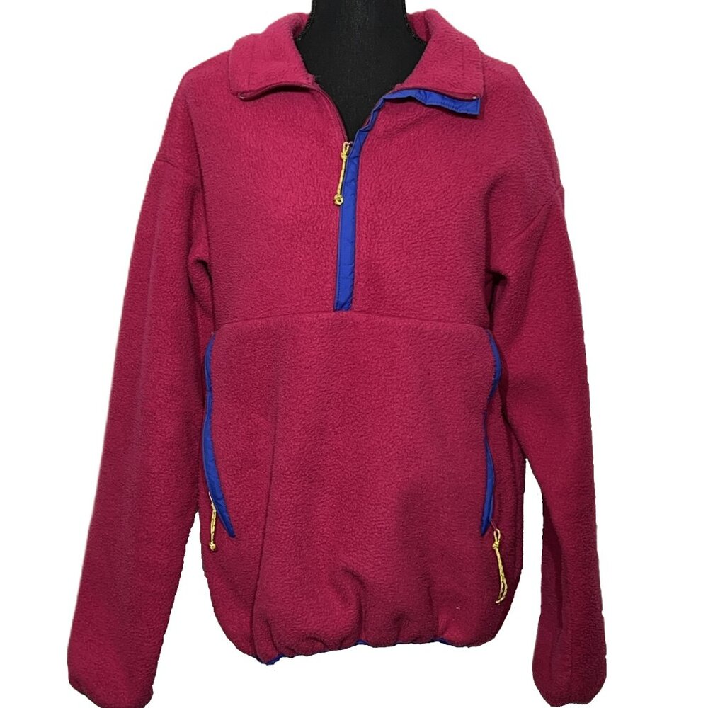 REI Women's half zip fleece pullover (80's or 90's) - Medium - Picture 4 of 5